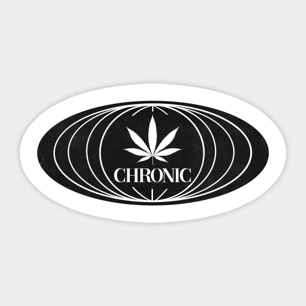 The Chronic Sticker by irisatakoyuncu